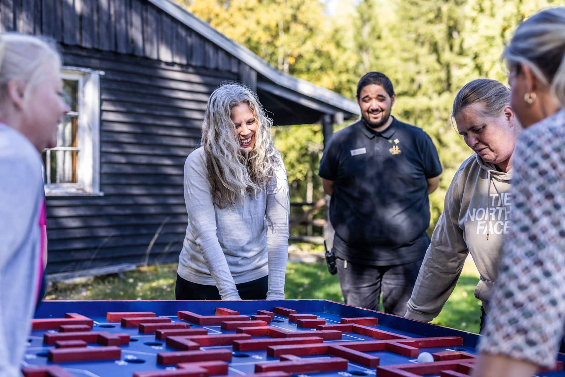 Teambuilding utendørs ved Hurdalsjøen Hotell & Spa